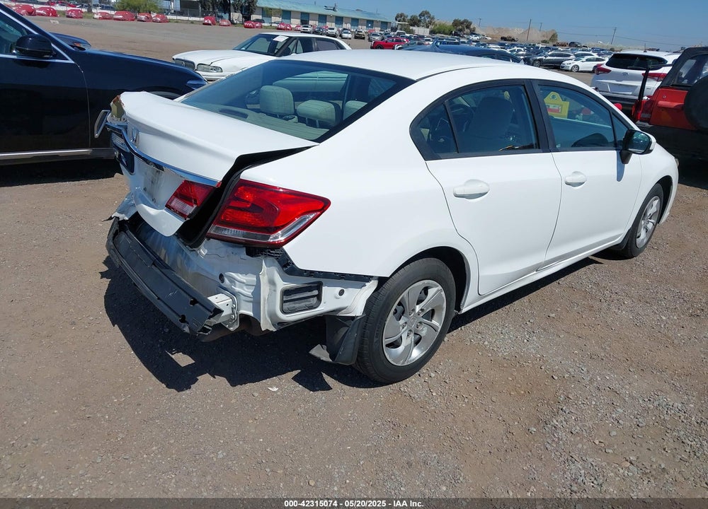 2014 HONDA CIVIC LX VIN: 19XFB2F57EE223993
