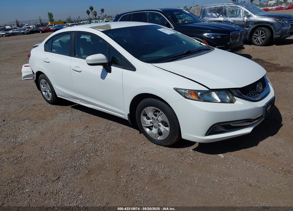 2014 HONDA CIVIC LX VIN: 19XFB2F57EE223993