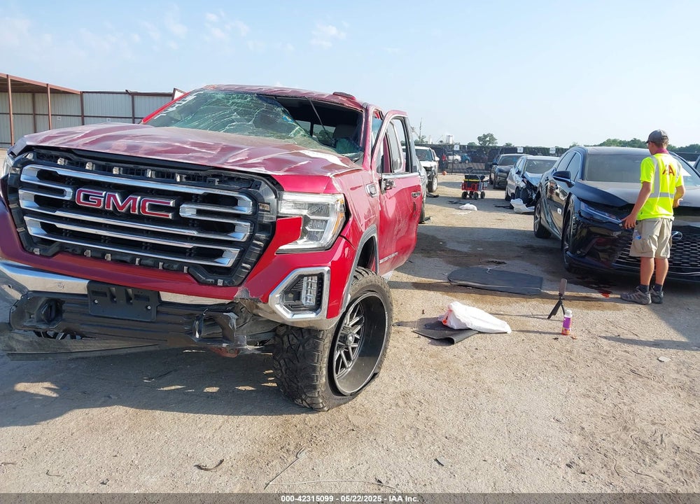 2019 GMC SIERRA 1500 SLT VIN: 1GTU9DED2KZ210981