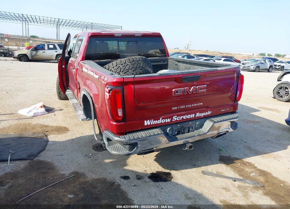 2019 GMC SIERRA 1500 SLT VIN: 1GTU9DED2KZ210981