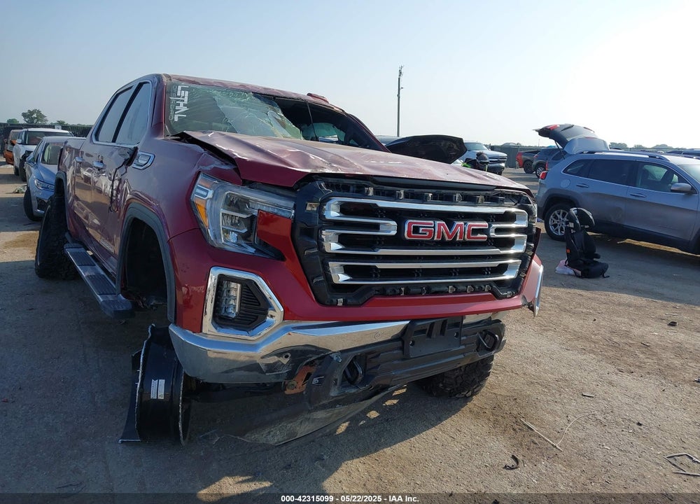 2019 GMC SIERRA 1500 SLT VIN: 1GTU9DED2KZ210981