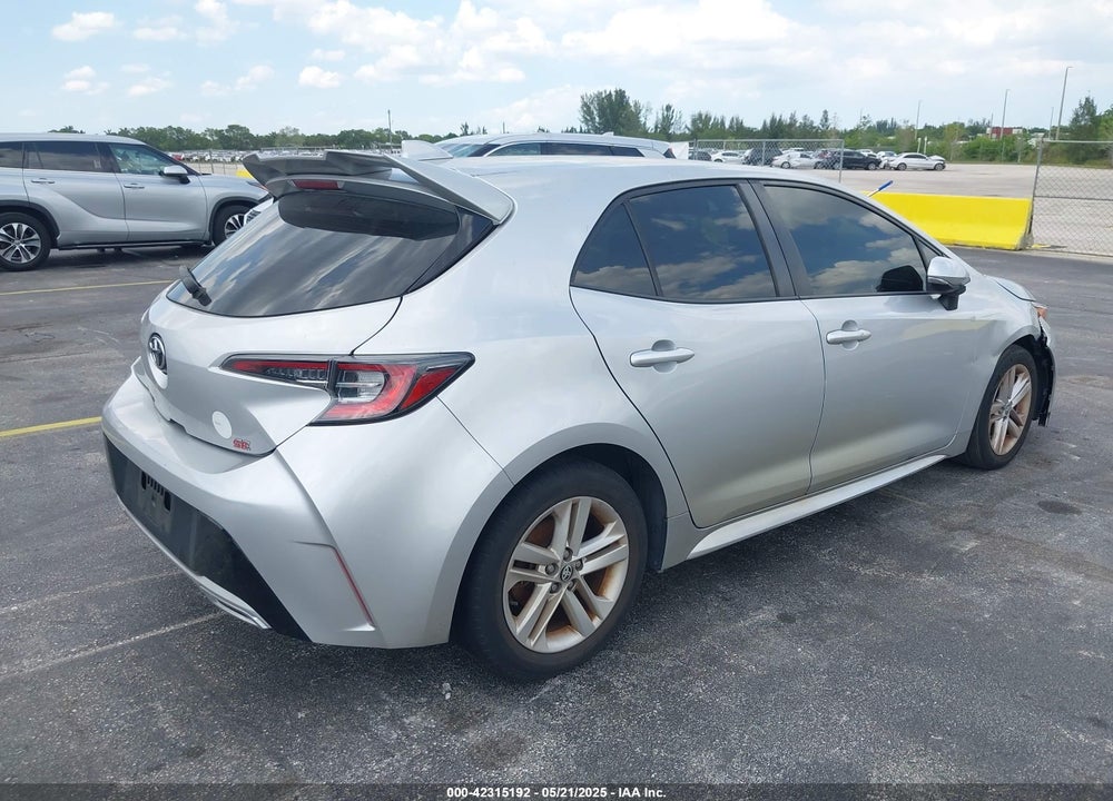 2019 TOYOTA COROLLA VIN: JTNK4RBEXK3004435