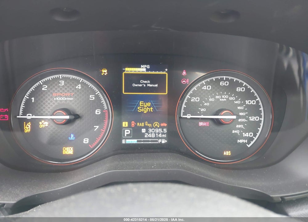 2021 SUBARU FORESTER VIN: JF2SKARC6MH452064
