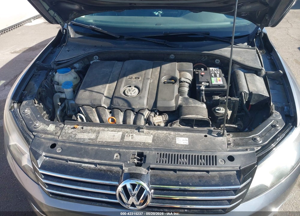 2013 VOLKSWAGEN PASSAT VIN: 1VWBP7A34DC075453