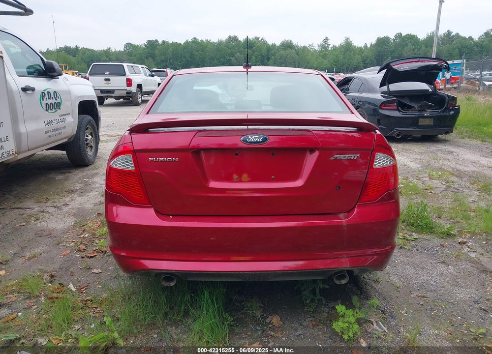2011 FORD FUSION SPORT VIN: 3FAHP0KC9BR254465