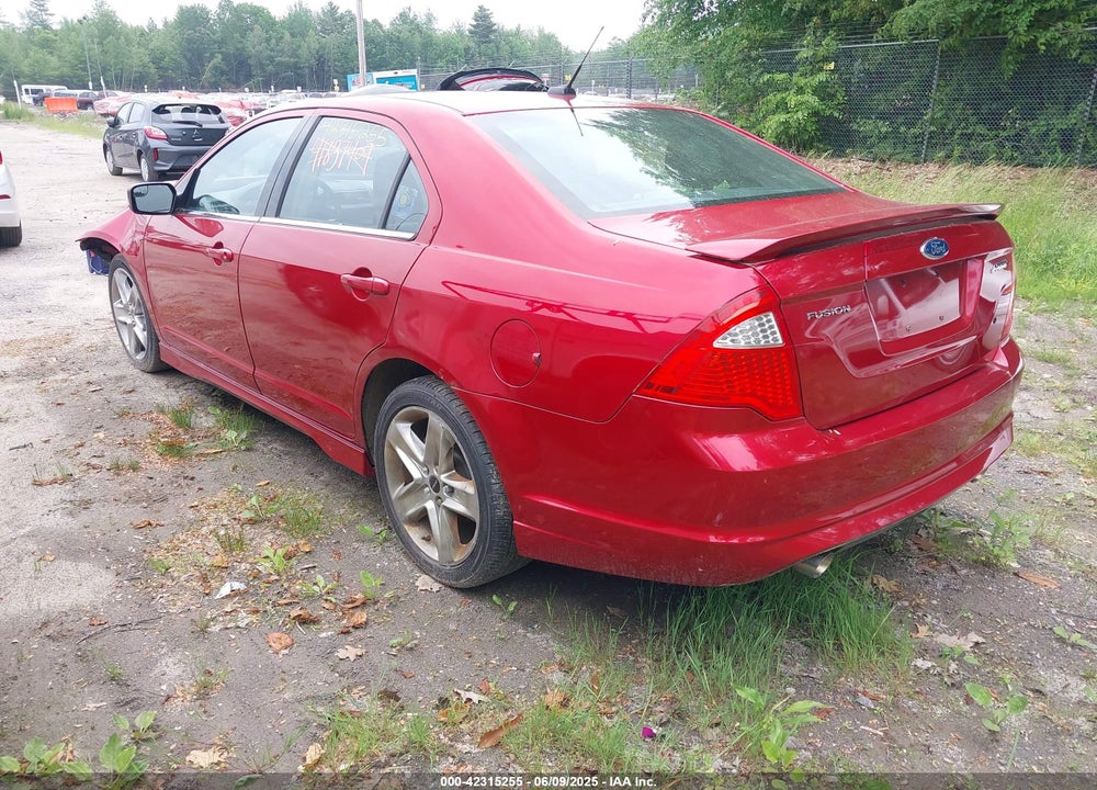 2011 FORD FUSION SPORT VIN: 3FAHP0KC9BR254465