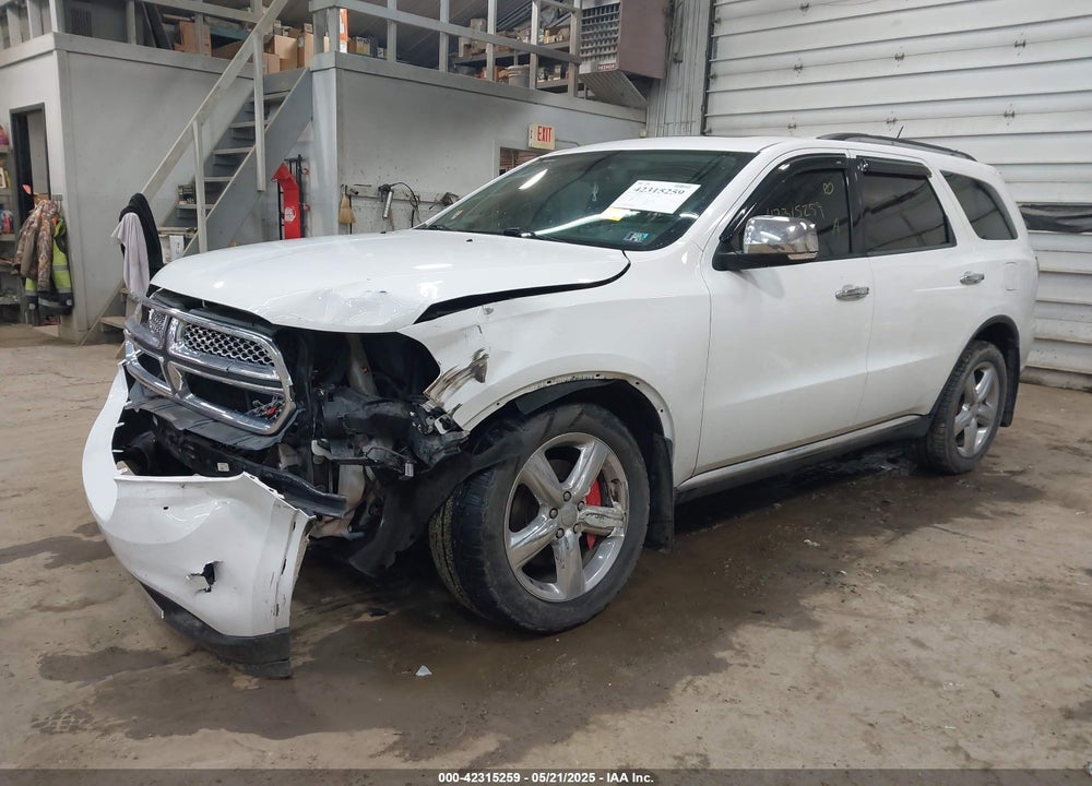 2013 DODGE DURANGO VIN: 1C4SDJET8DC658756