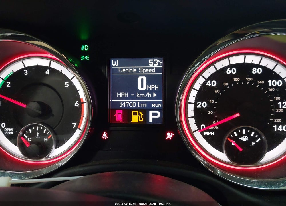 2013 DODGE DURANGO VIN: 1C4SDJET8DC658756
