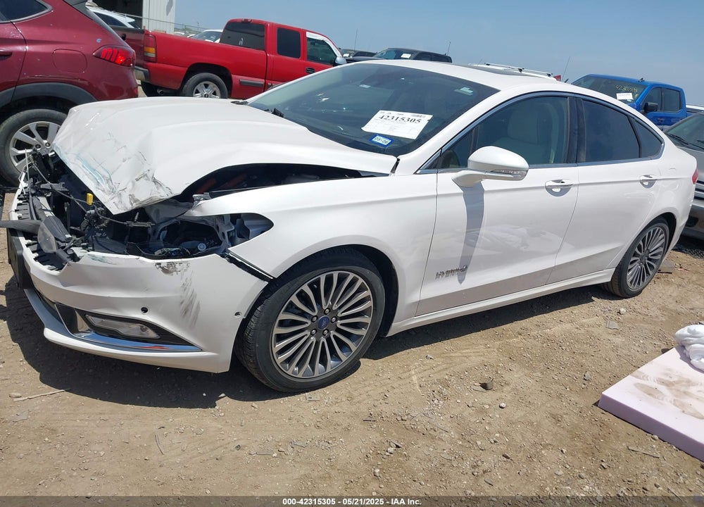 2017 FORD FUSION HYBRID PLATINUM VIN: 3FA6P0RU0HR343338