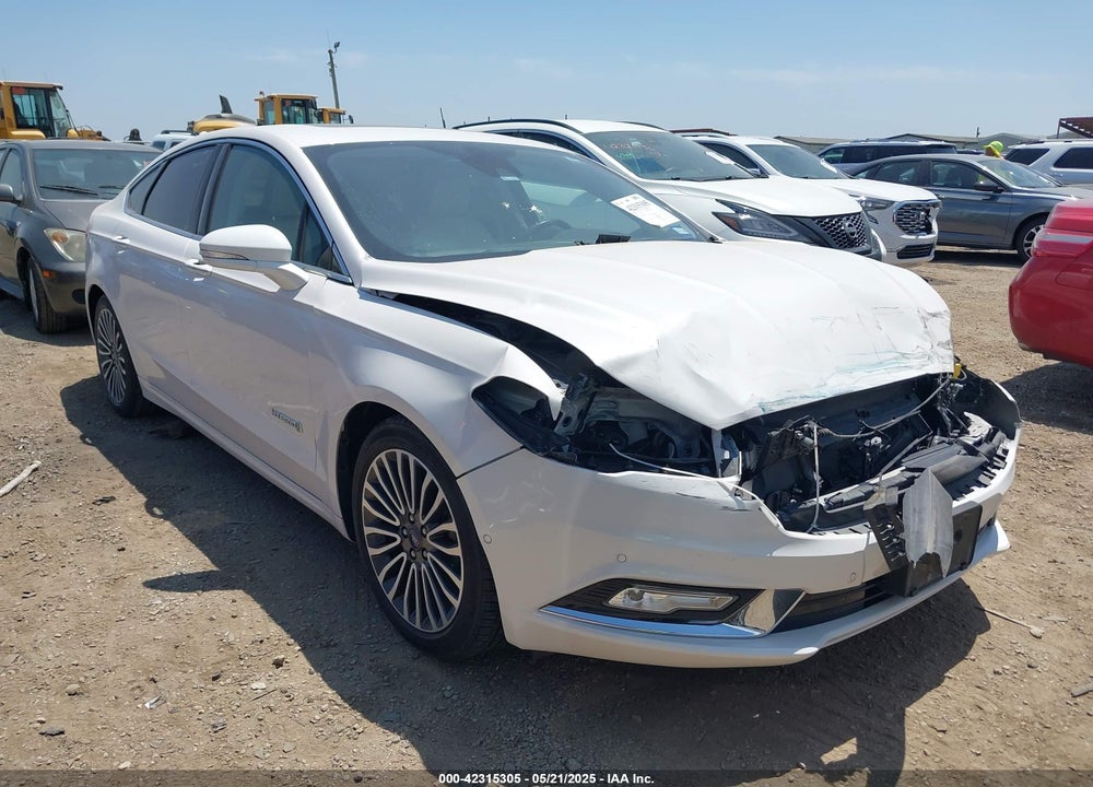 2017 FORD FUSION HYBRID PLATINUM VIN: 3FA6P0RU0HR343338