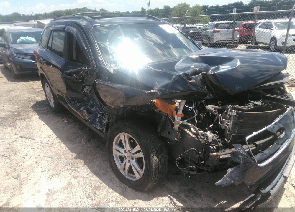 2010 HYUNDAI SANTA FE SE VIN: 5NMSHDAG4AH343058