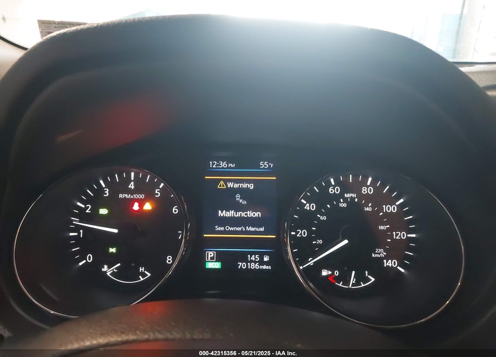 2020 NISSAN ROGUE S INTELLIGENT AWD VIN: 5N1AT2MV9LC785811