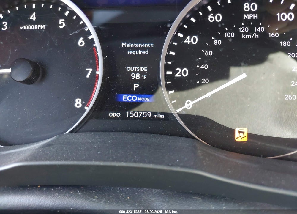 2014 LEXUS ES 350 VIN: JTHBK1GG2E2139925