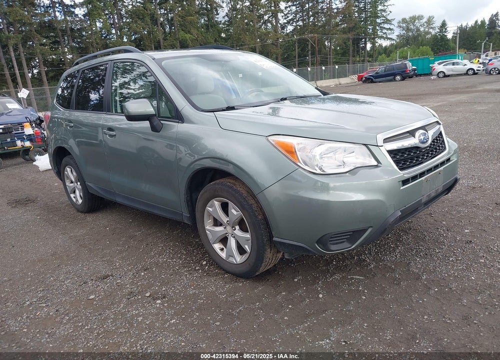 2015 SUBARU FORESTER 2.5I PREMIUM VIN: JF2SJADC9FH482849