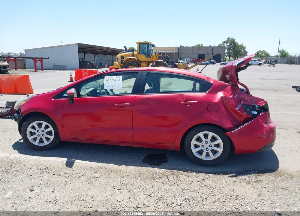 2014 KIA RIO VIN: KNADM4A33E6402991