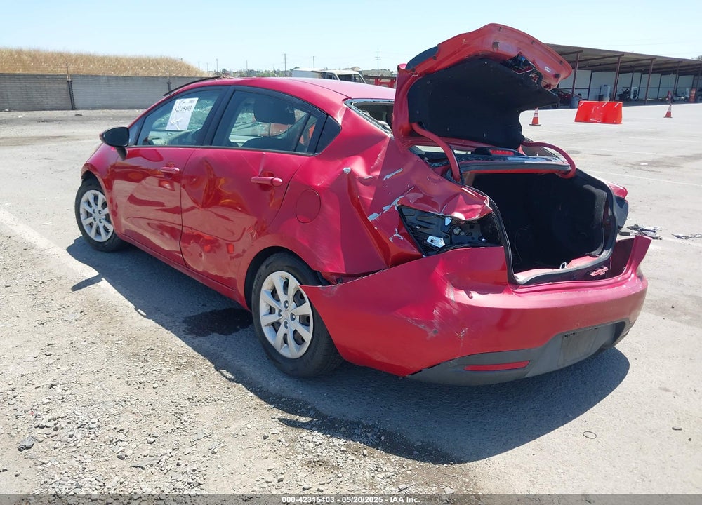 2014 KIA RIO VIN: KNADM4A33E6402991