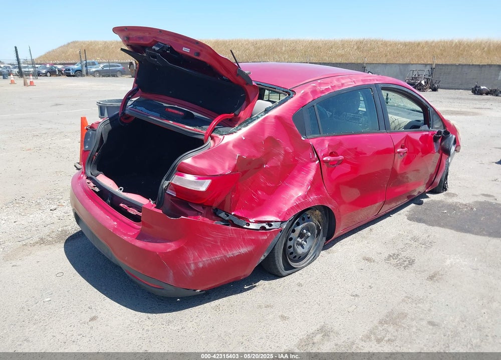 2014 KIA RIO VIN: KNADM4A33E6402991