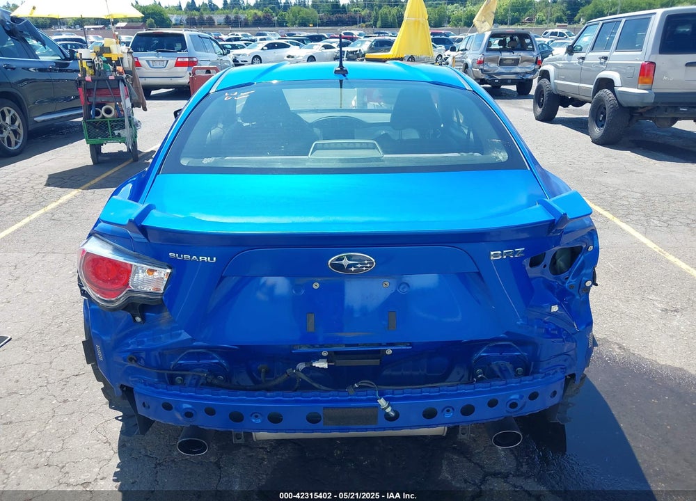 2013 SUBARU BRZ LIMITED VIN: JF1ZCAC18D2613413
