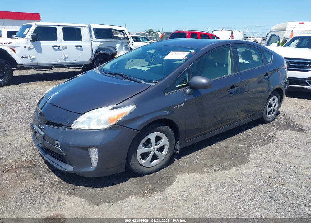 2014 TOYOTA PRIUS TWO VIN: JTDKN3DU5E1743070