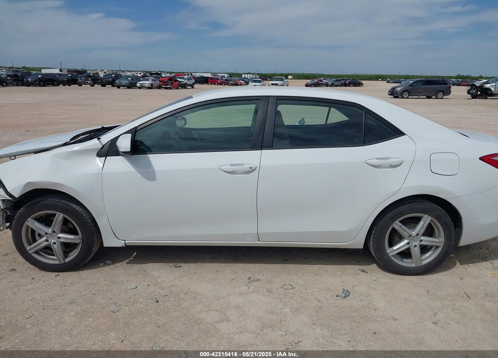 2016 TOYOTA COROLLA LE VIN: 5YFBURHE5GP404297