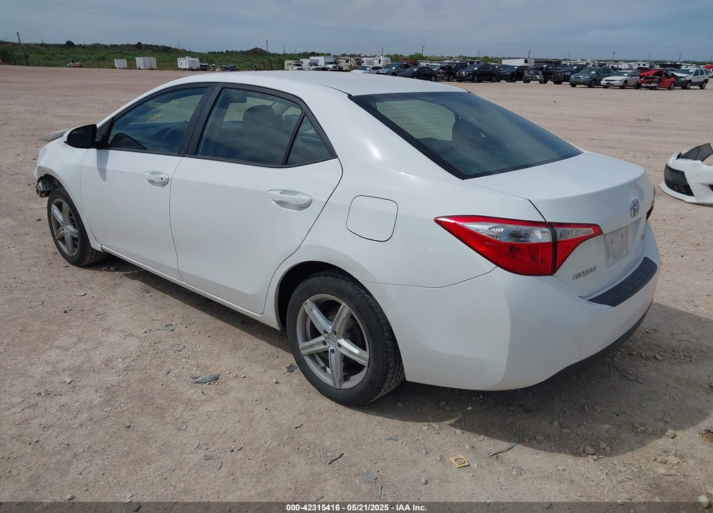 2016 TOYOTA COROLLA LE VIN: 5YFBURHE5GP404297