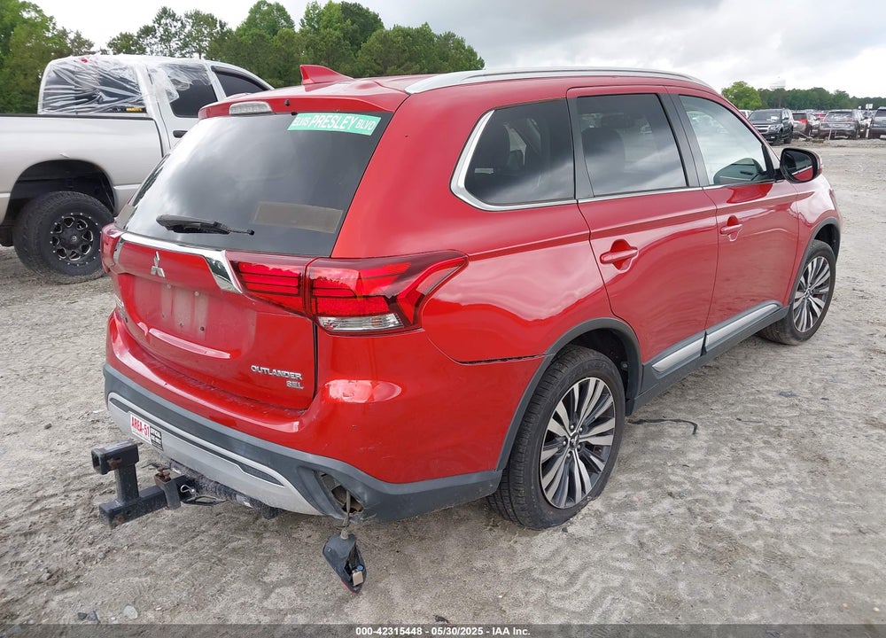 2019 MITSUBISHI OUTLANDER SEL VIN: JA4AD3A30KZ033978