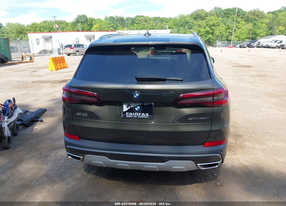 2021 BMW X5 XDRIVE40I VIN: 5UXCR6C06M9G21960