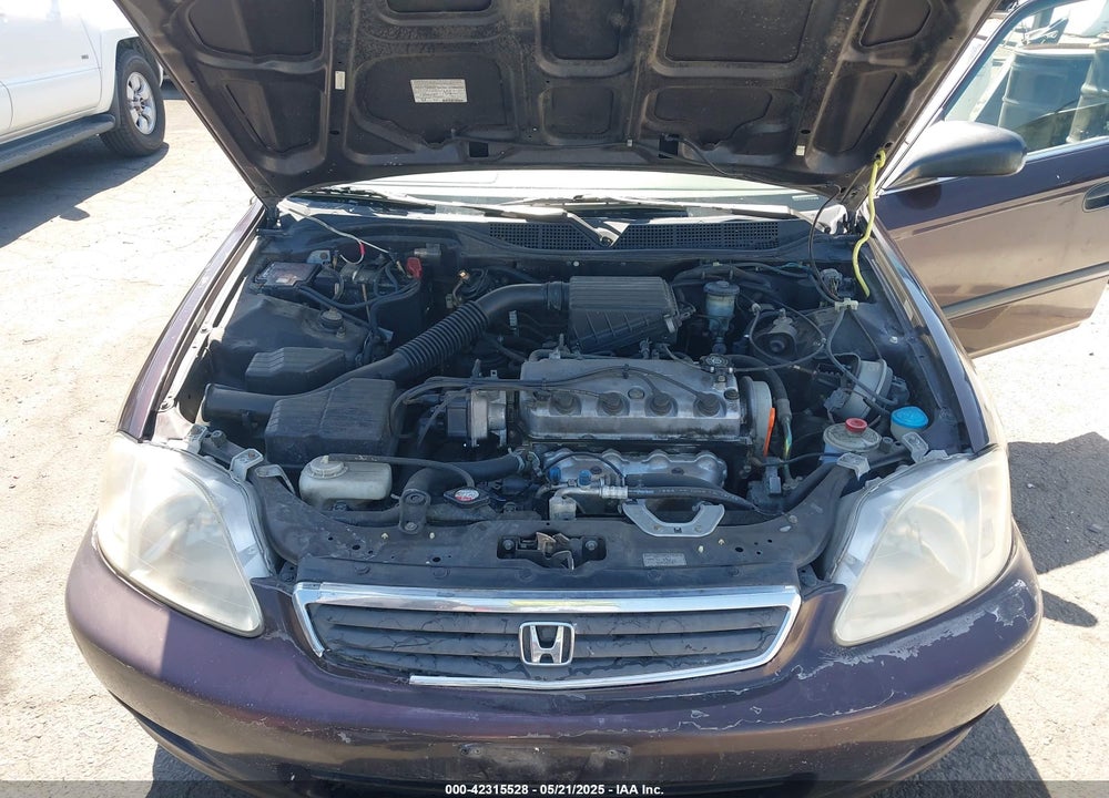 2000 HONDA CIVIC LX VIN: 2HGEJ6677YH587297
