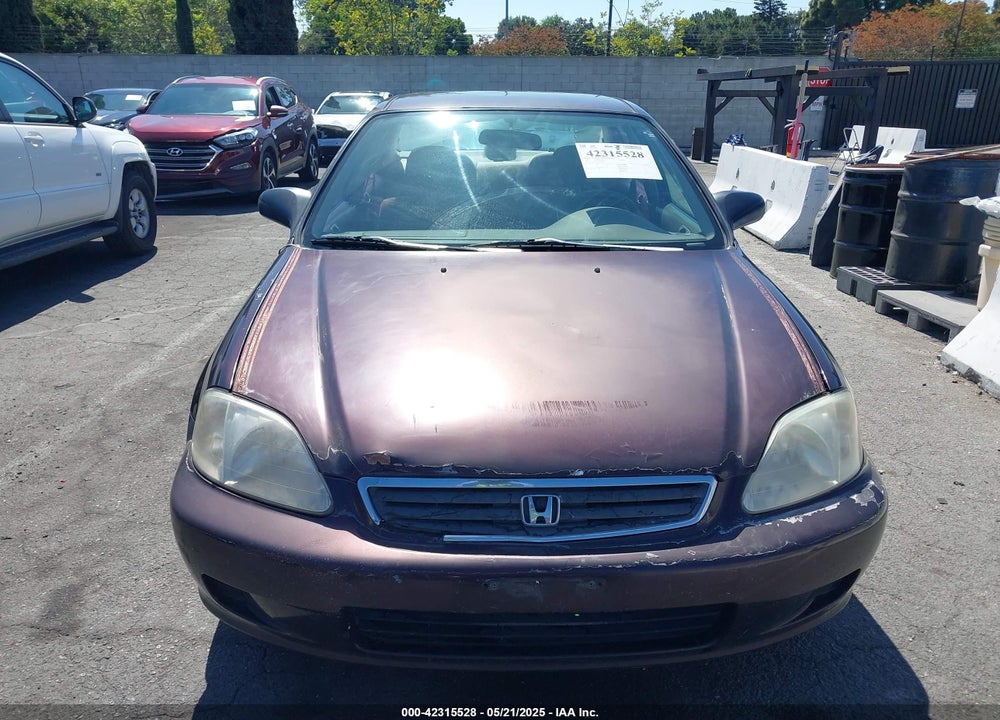 2000 HONDA CIVIC LX VIN: 2HGEJ6677YH587297