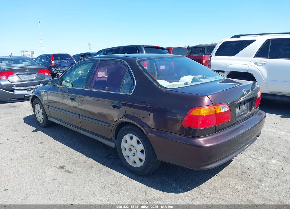 2000 HONDA CIVIC LX VIN: 2HGEJ6677YH587297