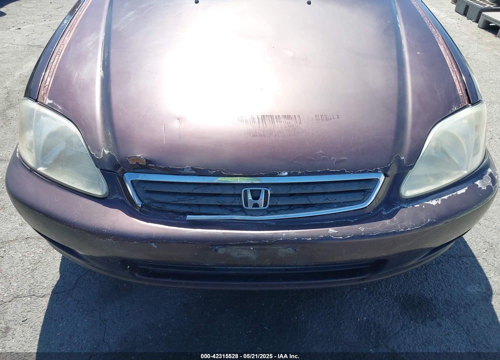 2000 HONDA CIVIC LX VIN: 2HGEJ6677YH587297
