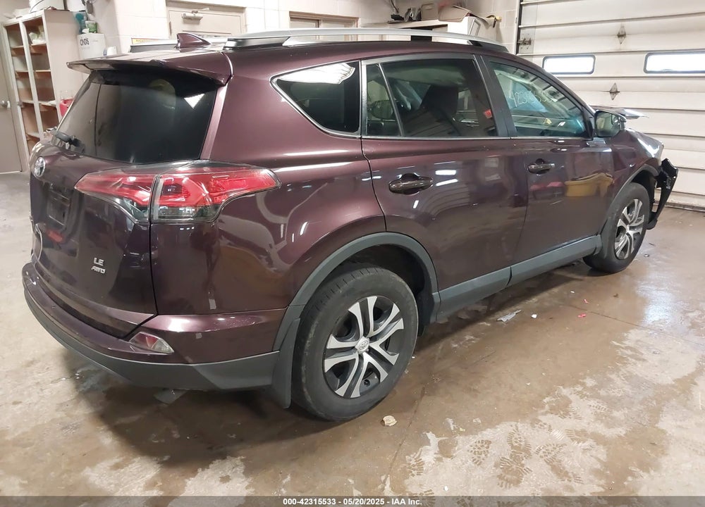 2018 TOYOTA RAV4 LE VIN: 2T3BFREV1JW744056