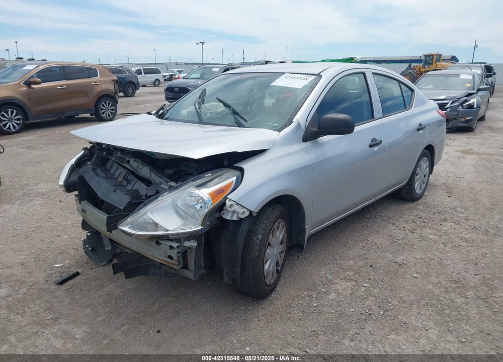 2015 NISSAN VERSA 1.6 S+ VIN: 3N1CN7AP5FL821287