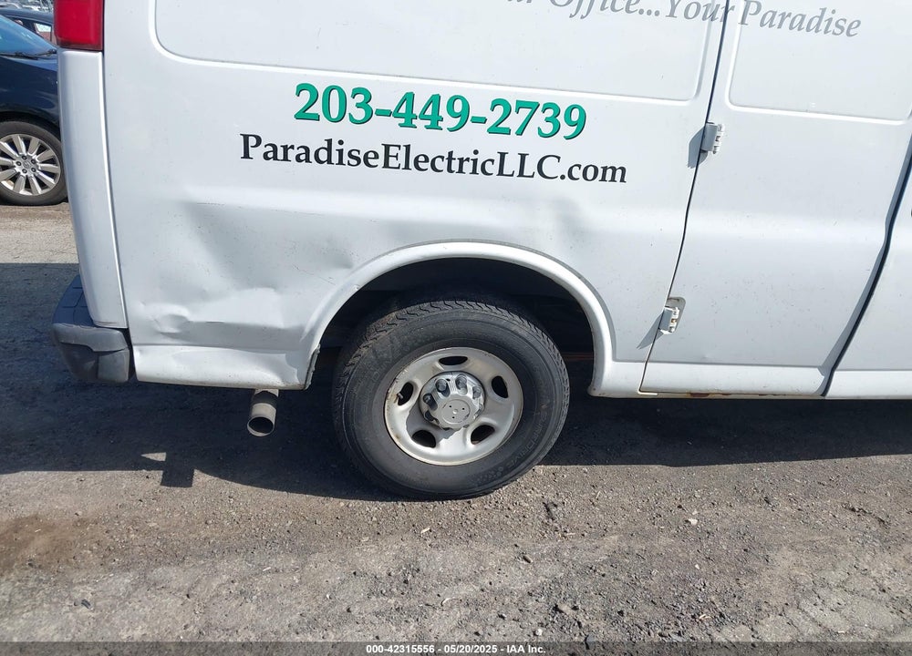 2014 CHEVROLET EXPRESS 2500 WORK VAN VIN: 1GCWGFFA7E1137334