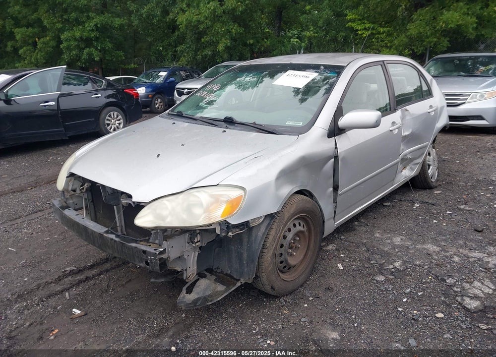 2007 TOYOTA COROLLA VIN: JTDBR32E170109196