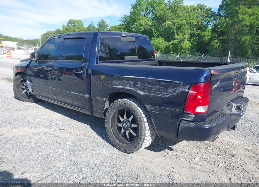 2012 DODGE RAM 1500 SPORT VIN: 1C6RD7MT8CS222973