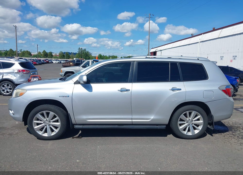 2008 TOYOTA HIGHLANDER HYBRID LIMITED VIN: JTEEW44A182005010