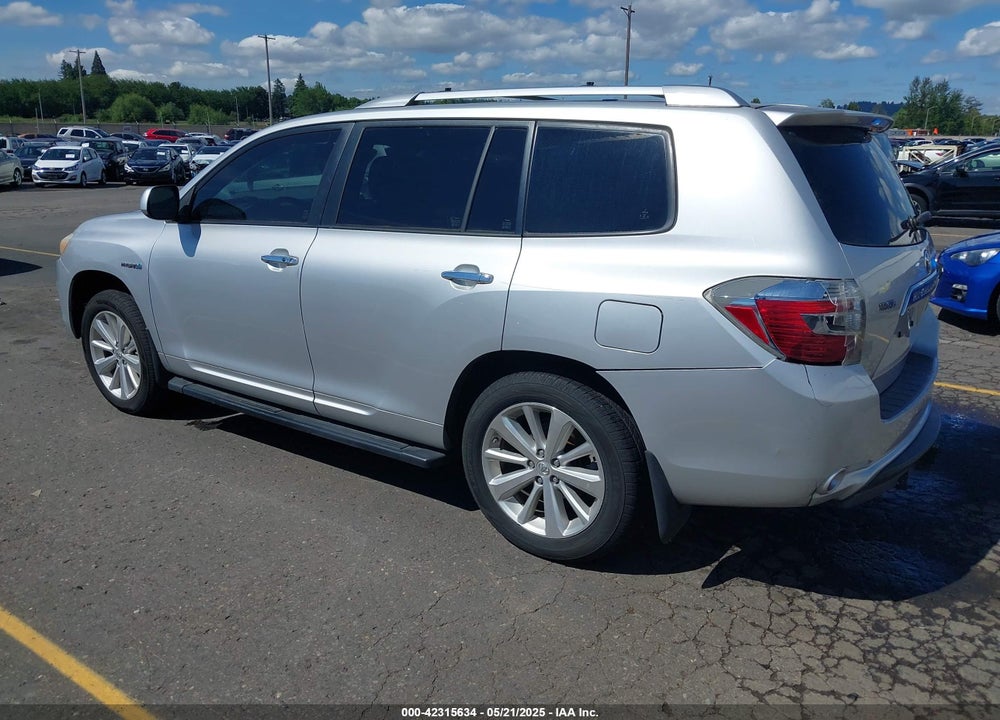 2008 TOYOTA HIGHLANDER HYBRID LIMITED VIN: JTEEW44A182005010