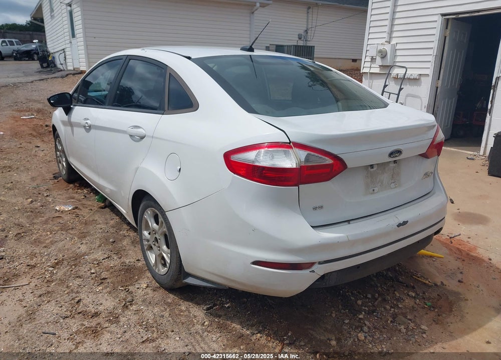 2015 FORD FIESTA SE VIN: 3FADP4BJ7FM167624