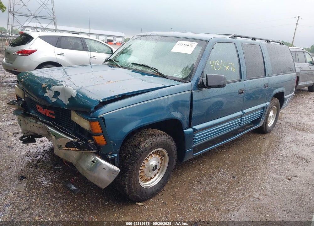 1995 GMC SUBURBAN K1500 VIN: 1GDFK16K8SJ741041