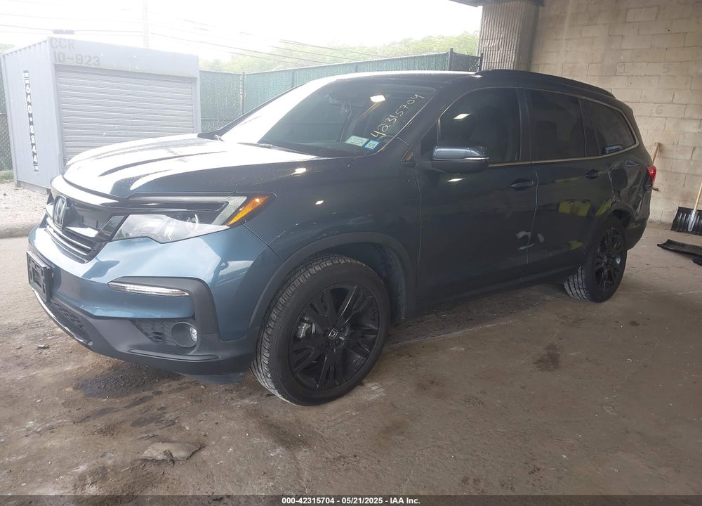 2021 HONDA PILOT VIN: 5FNYF6H27MB096582
