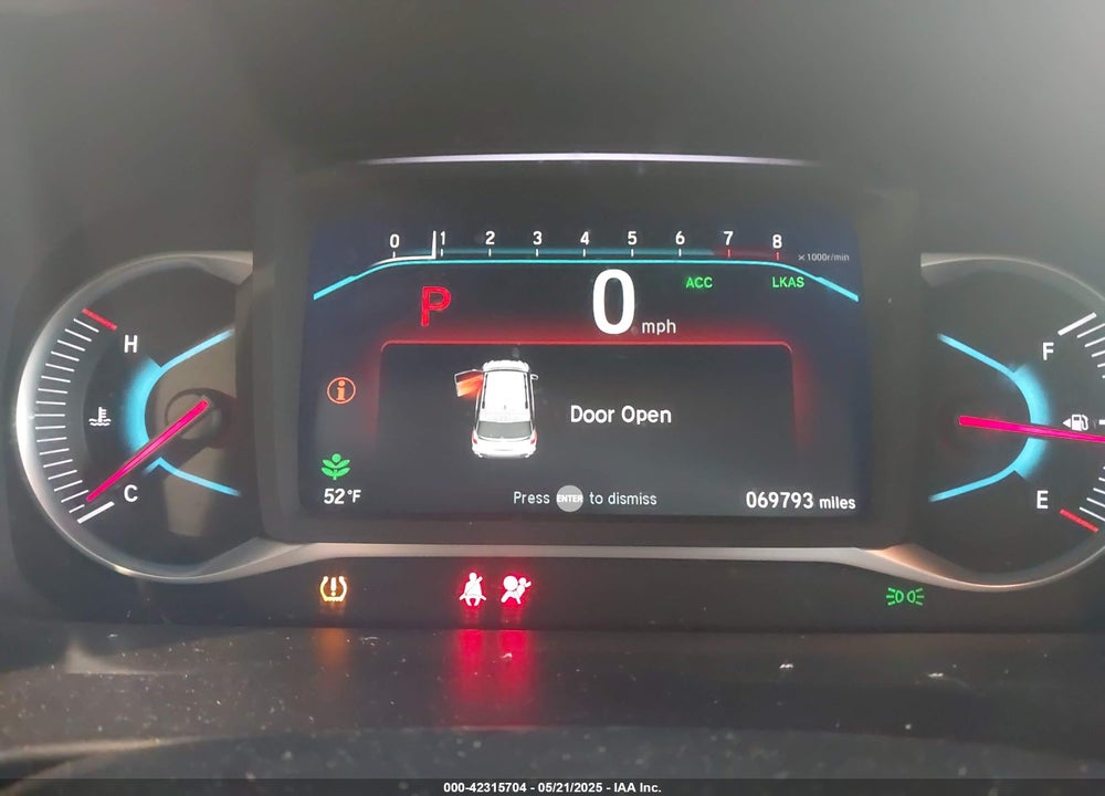 2021 HONDA PILOT VIN: 5FNYF6H27MB096582