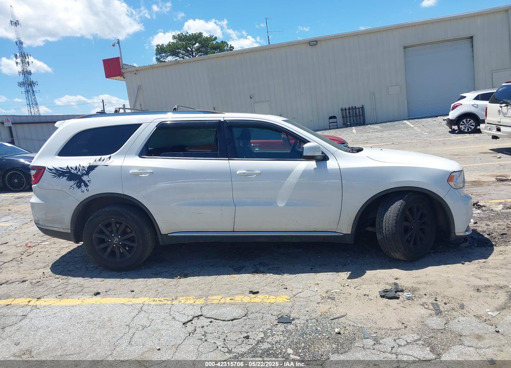 2017 DODGE DURANGO VIN: 1C4RDHAG2HC724384