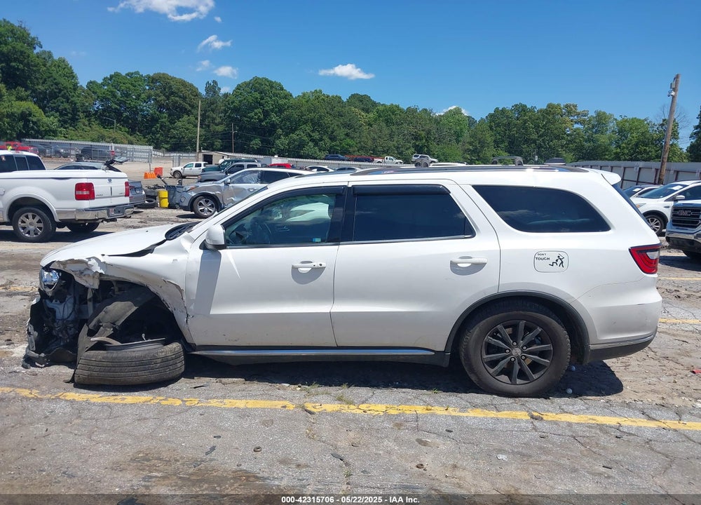 2017 DODGE DURANGO VIN: 1C4RDHAG2HC724384