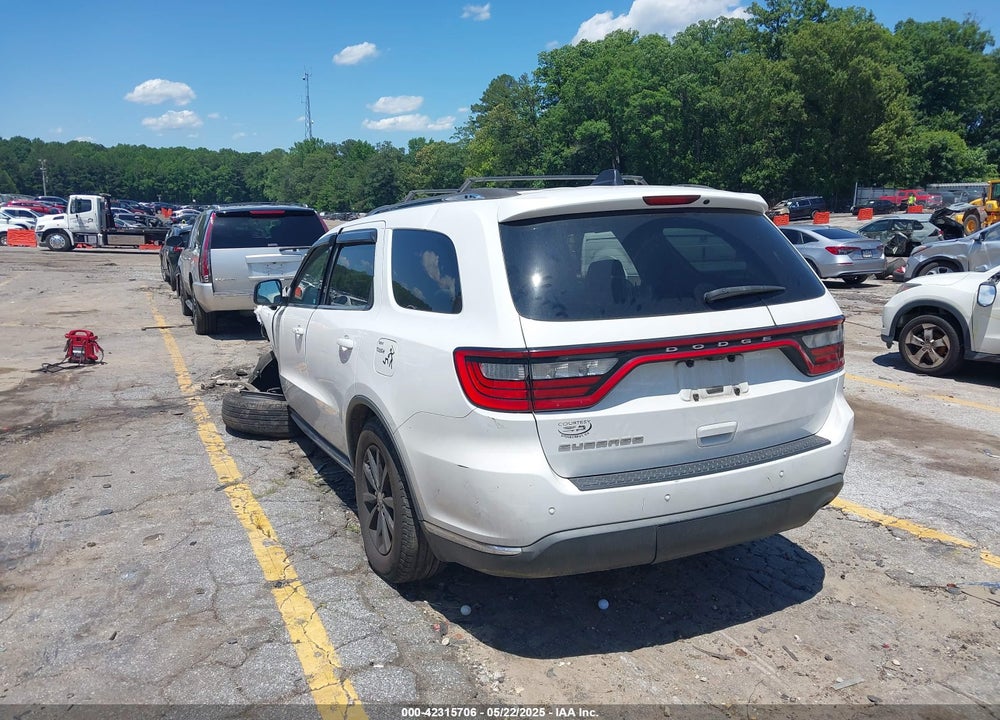 2017 DODGE DURANGO VIN: 1C4RDHAG2HC724384