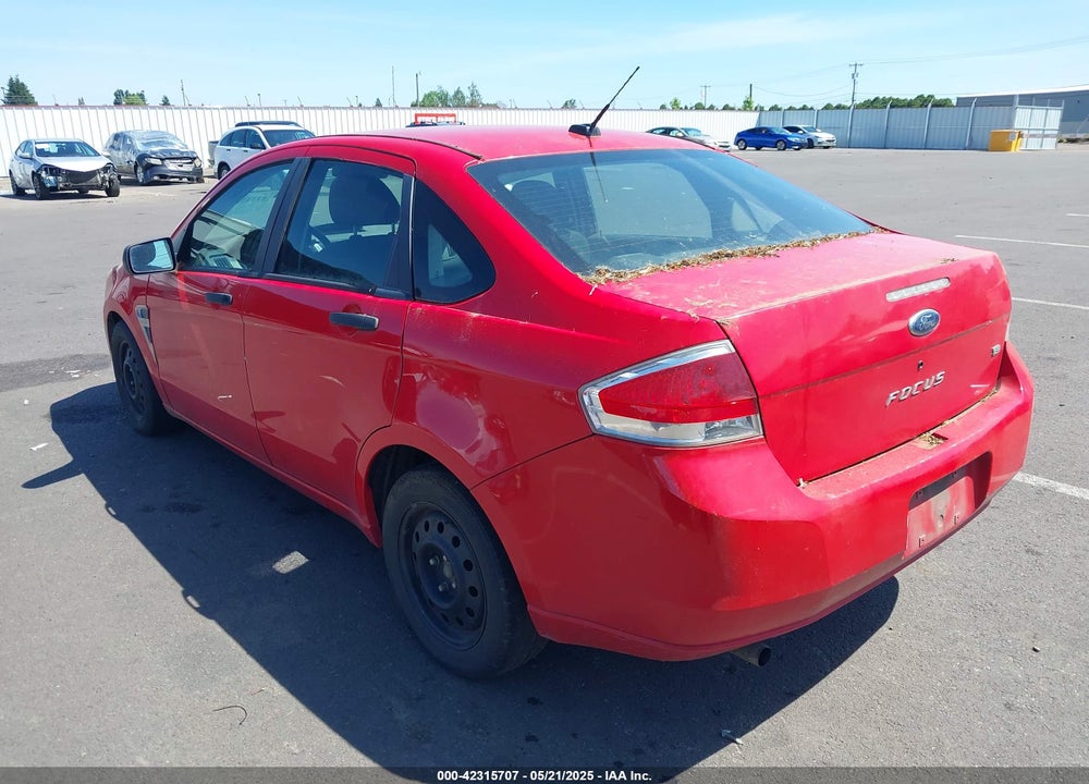 2008 FORD FOCUS VIN: 1FAHP35N58W184273