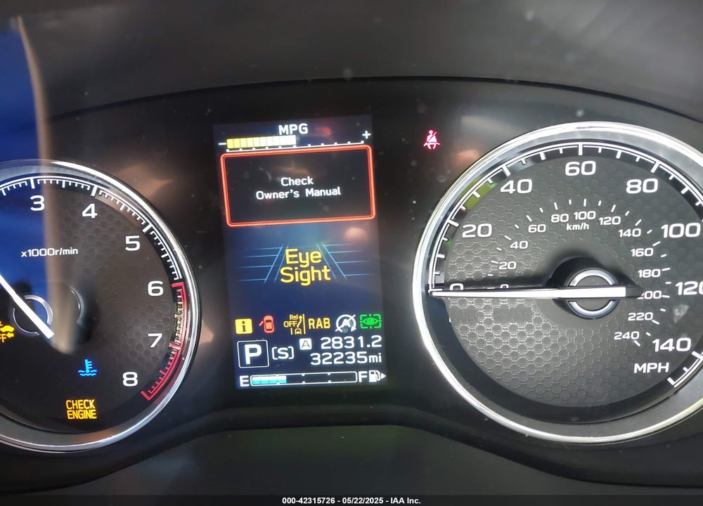 2023 SUBARU FORESTER VIN: JF2SKARC3PH525847