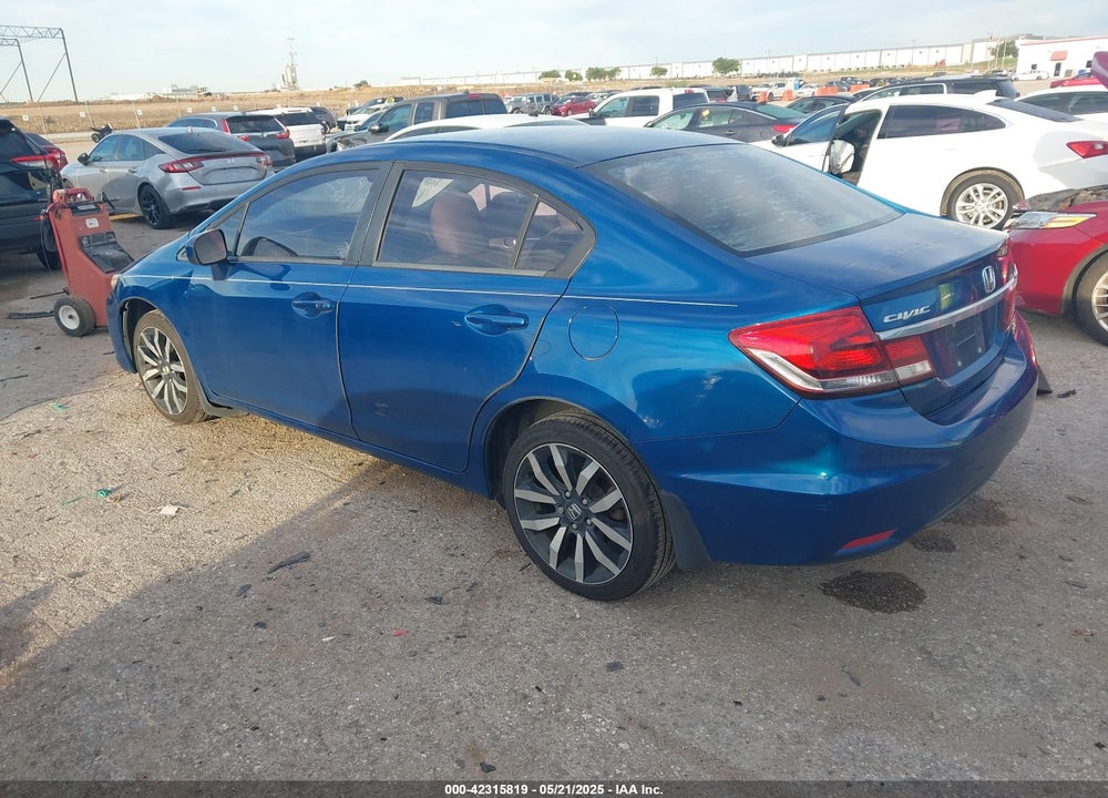 2015 HONDA CIVIC EX-L VIN: 2HGFB2F9XFH536627