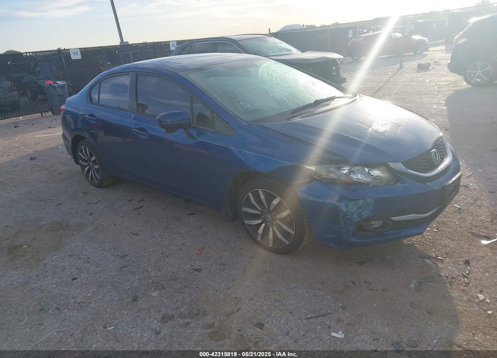 2015 HONDA CIVIC EX-L VIN: 2HGFB2F9XFH536627