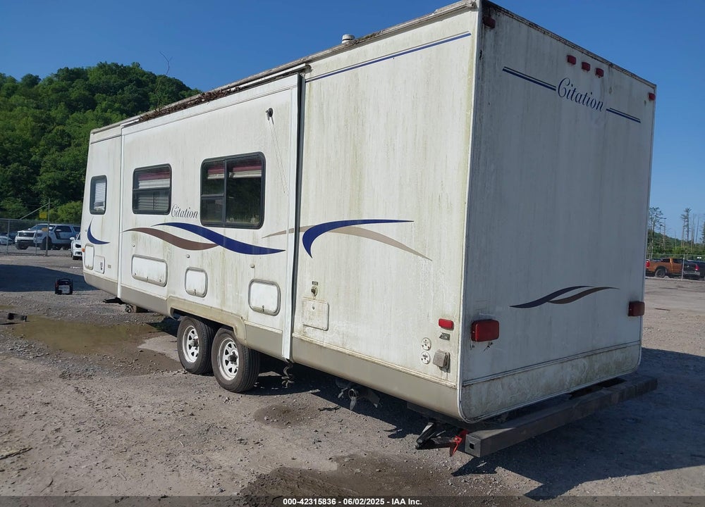 2003 CITATION 27'S VIN: 1CNTD85203M001975